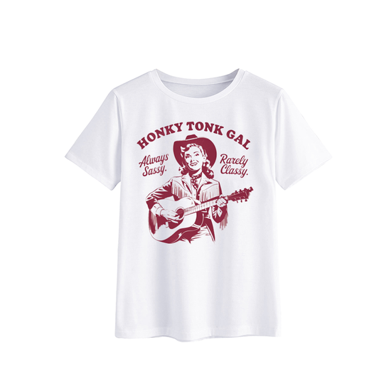 Honky Tonk Gal Sassy Graphic T-Shirt