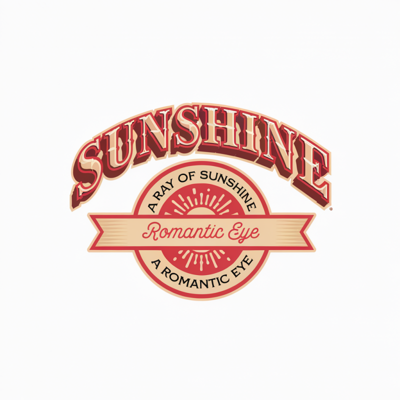Sunshine Romantic Eye Graphic T-Shirt