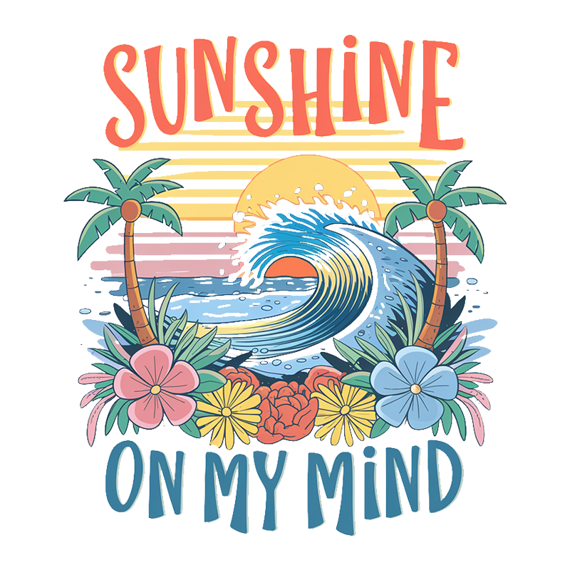 Sunshine on My Mind Graphic T-Shirt