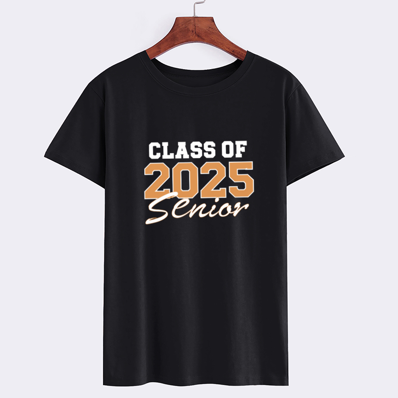 Class of 2025 Senior Black T-Shirt