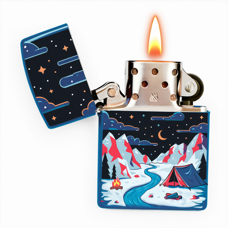 Vintage Lighter Graphic T-Shirt