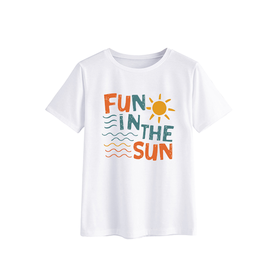 Kids Fun in the Sun Graphic T-Shirt