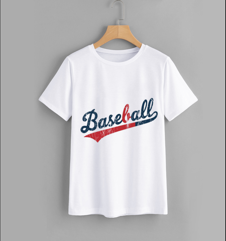 Vintage Baseball Graphic T-Shirt