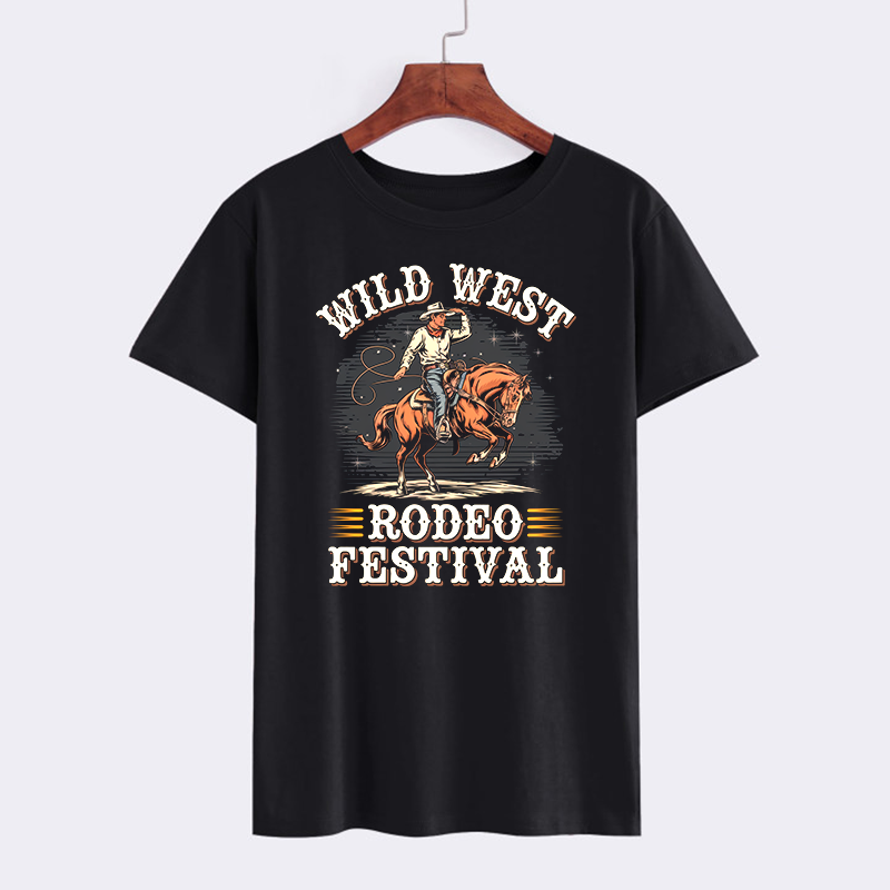 Wild West Rodeo Festival Graphic T-Shirt