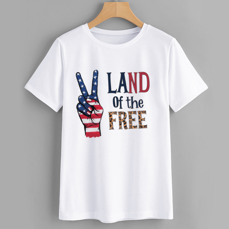 American Peace Sign T-Shirt - Land of the Free