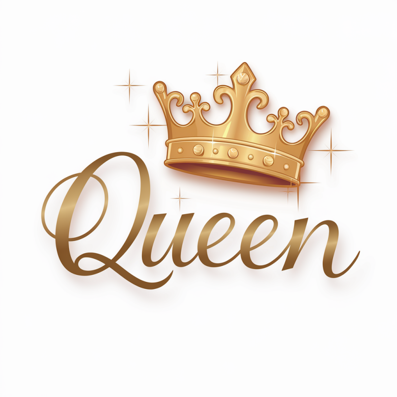 Queen Crown Graphic T-Shirt