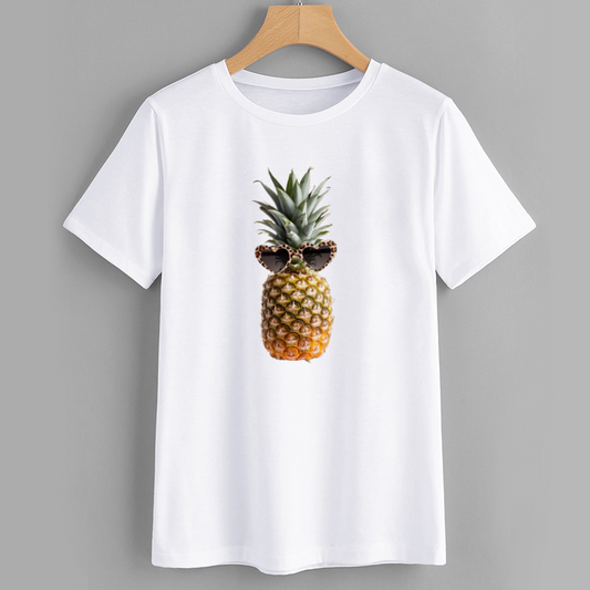 Funny Pineapple Graphic T-Shirt
