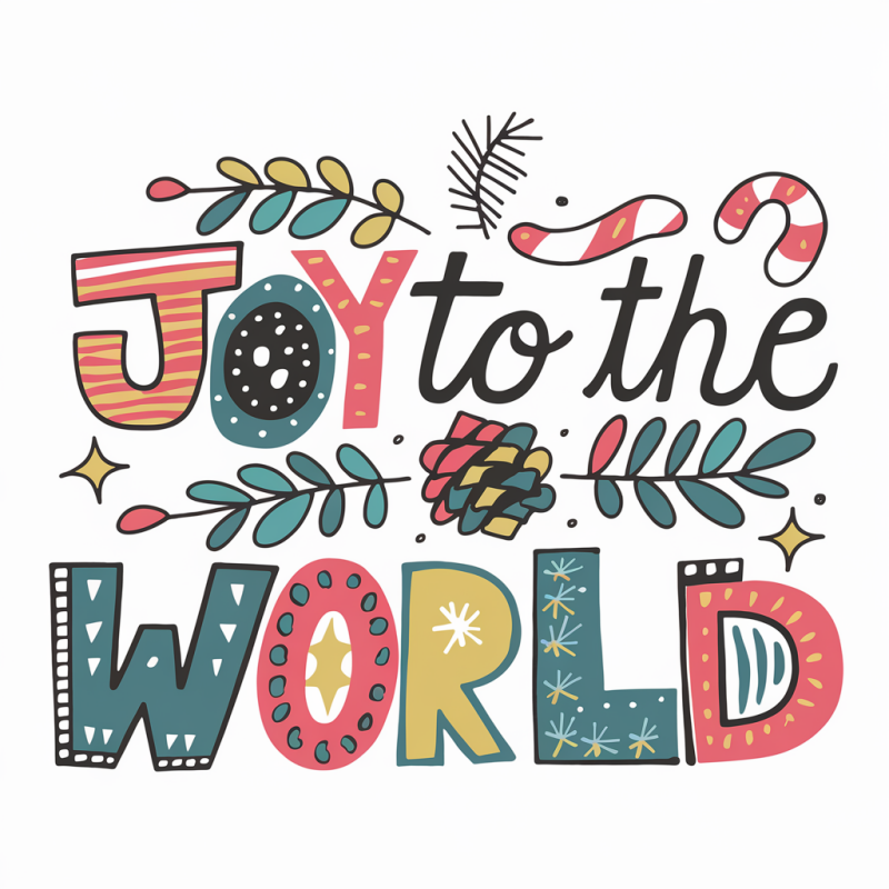 Joy to the World Graphic T-Shirt