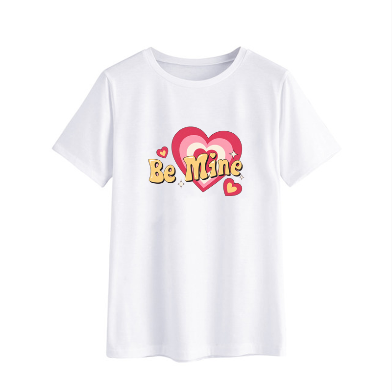 Be Mine Heart Graphic T-Shirt