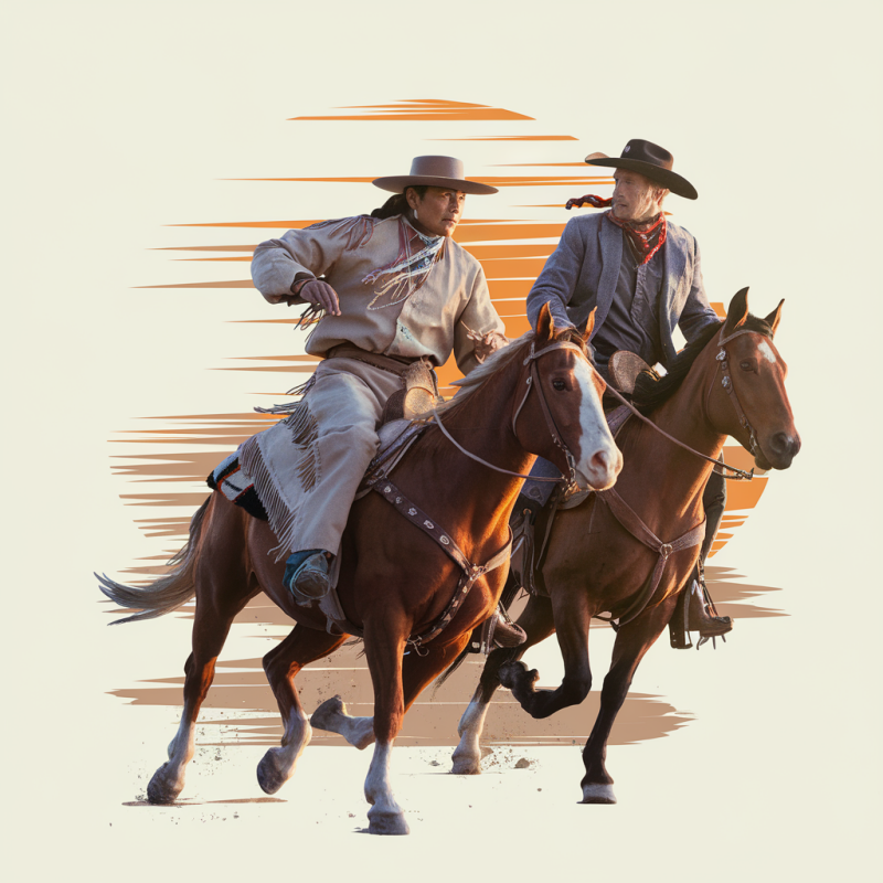 Cowboy Riders Graphic T-Shirt