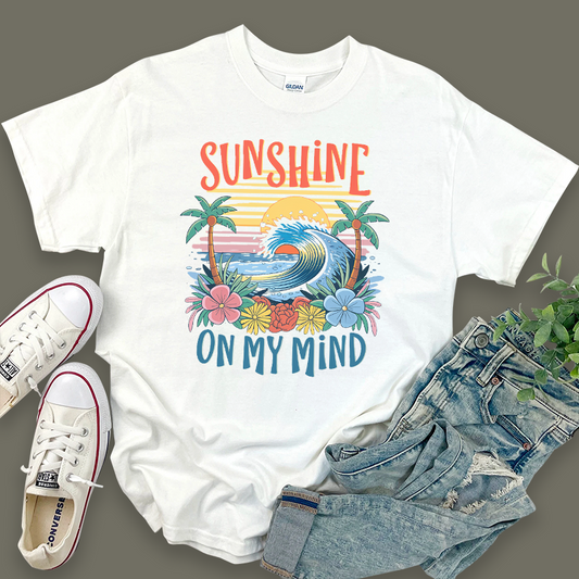 Sunshine on My Mind Graphic T-Shirt
