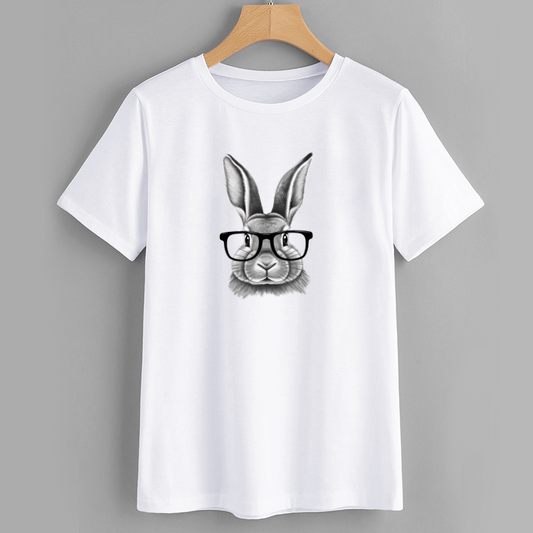 Cool Rabbit Graphic T-Shirt