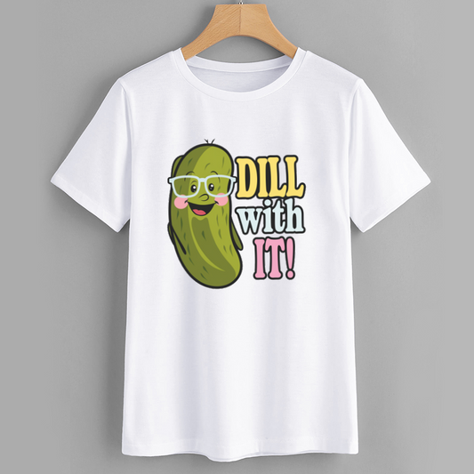 Funny Dill Pickle Graphic T-Shirt