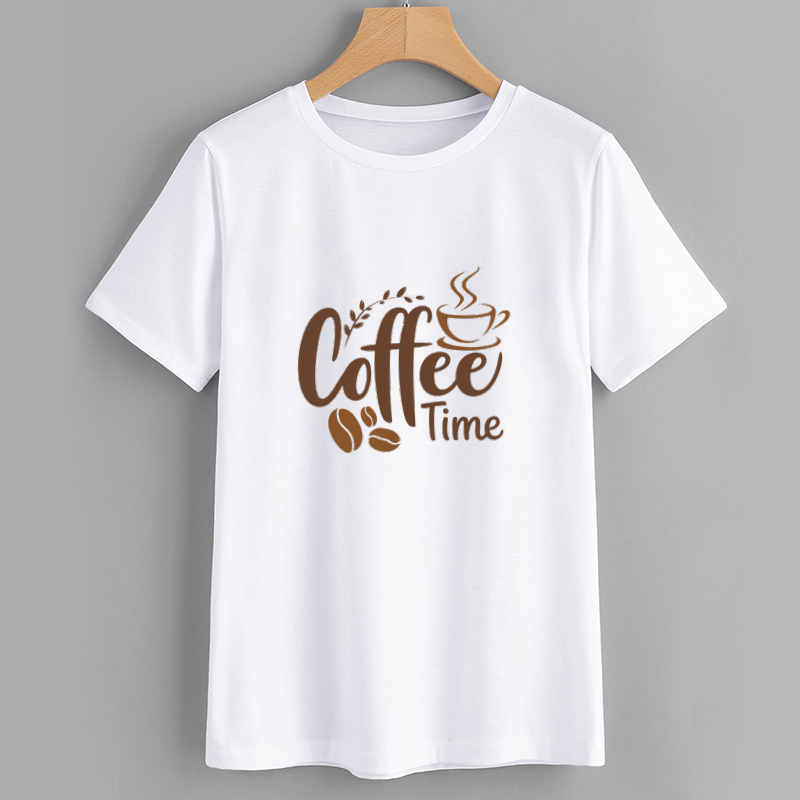 Coffee Time Graphic Tee - Funny Coffee Lover T-Shirt