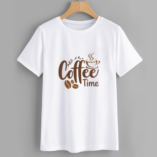 Coffee Time Graphic Tee - Funny Coffee Lover T-Shirt