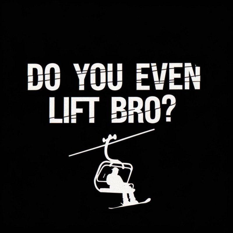 Do You Even Lift Bro? Funny Workout T-Shirt
