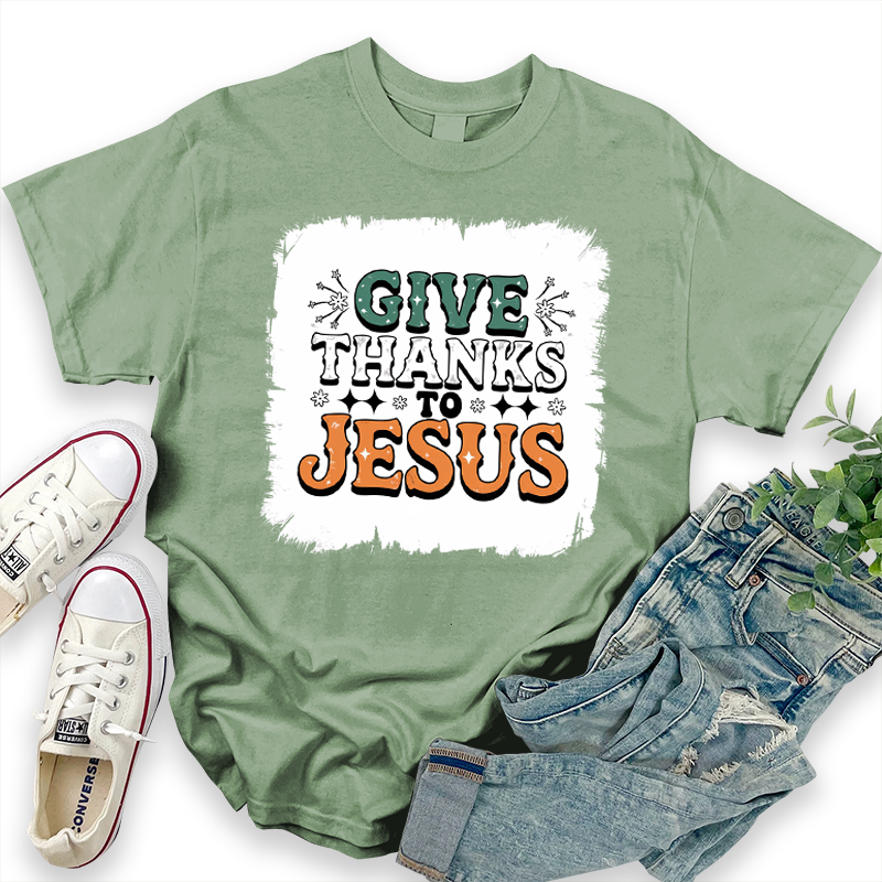 Faith-themed Letter Pattern Top