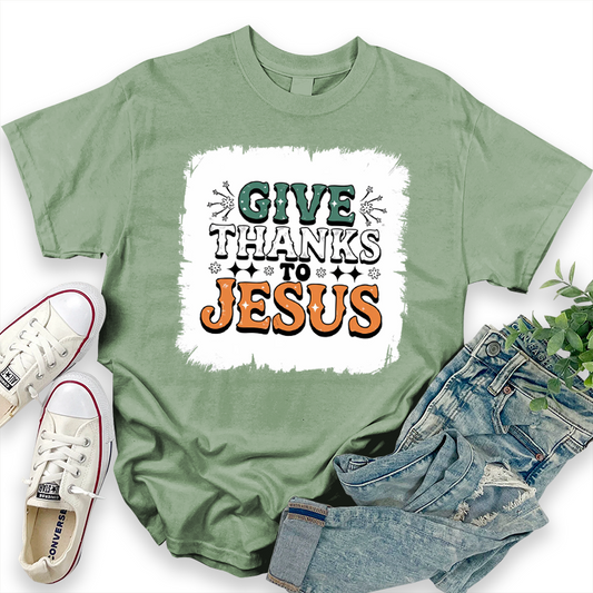 Faith-themed Letter Pattern Top