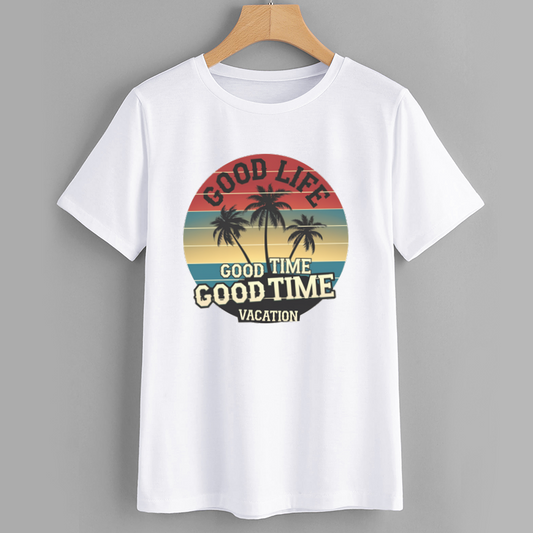 Good Life Vacation Graphic T-shirt