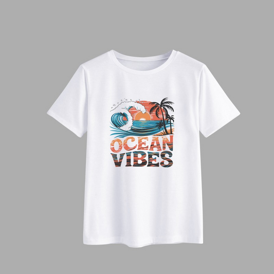 Ocean Vibes Graphic T-Shirt