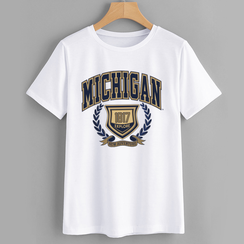 Michigan Explore 1817 Graphic T-Shirt