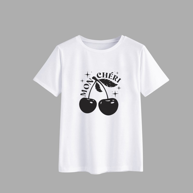 MON CHÉRI Cherry Graphic T-Shirt