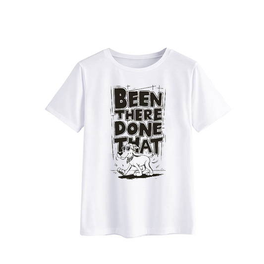 Been There Done That Dog Graphic T-Shirt