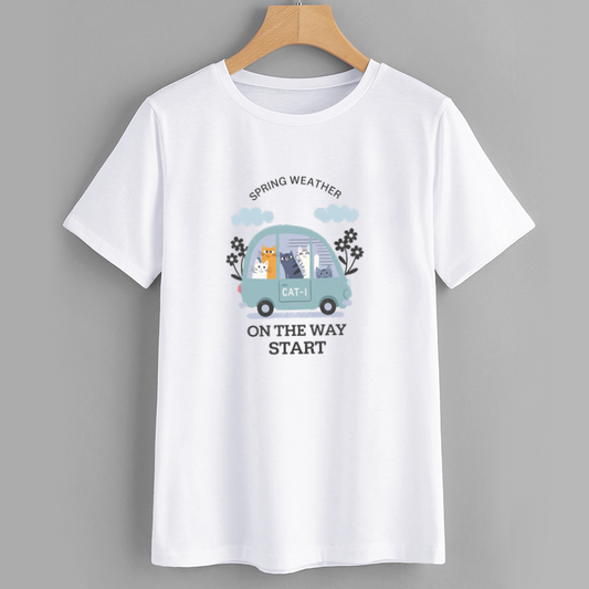 CAT-I Spring Weather Graphic T-Shirt