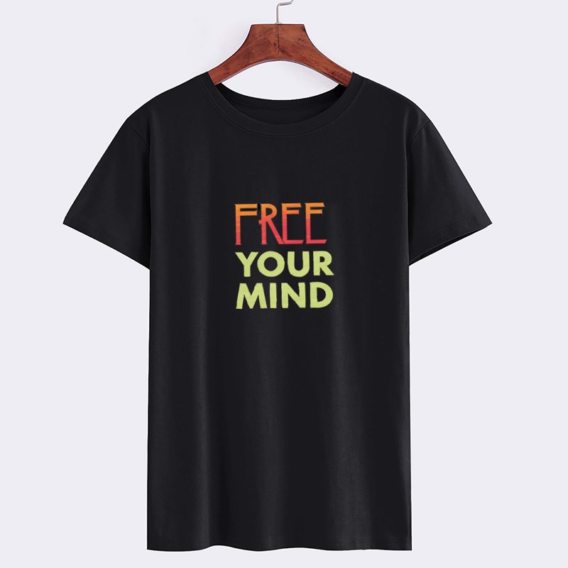 Free Your Mind Graphic T-Shirt - Motivational Casual Wear