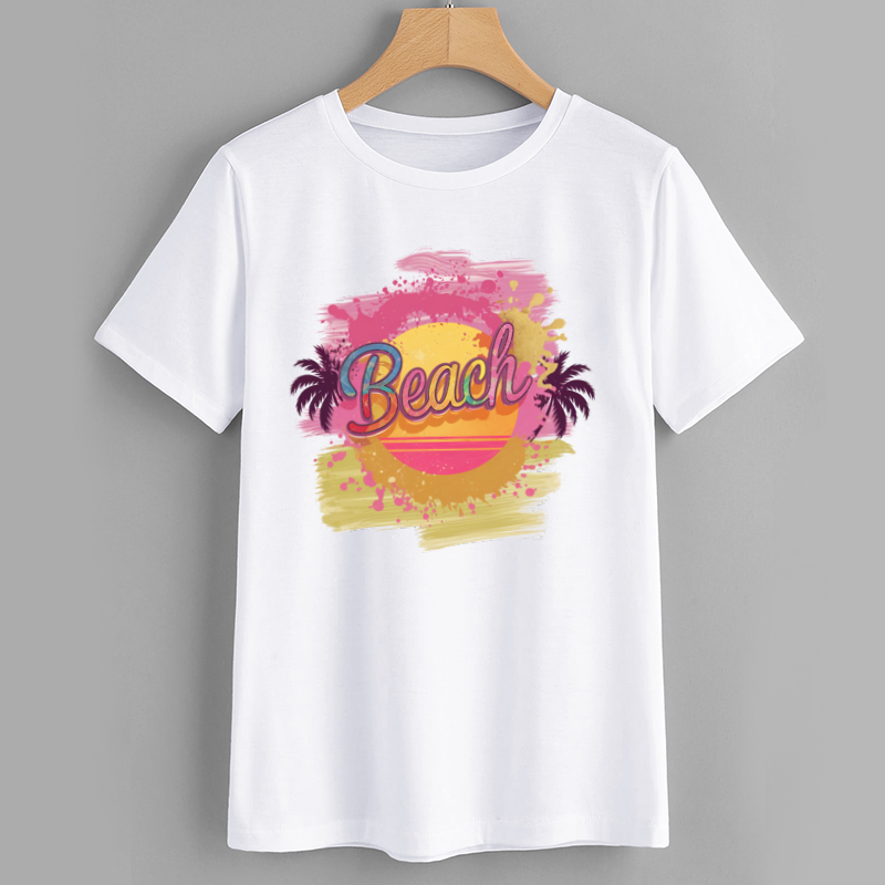 Summer Beach Graphic Tee