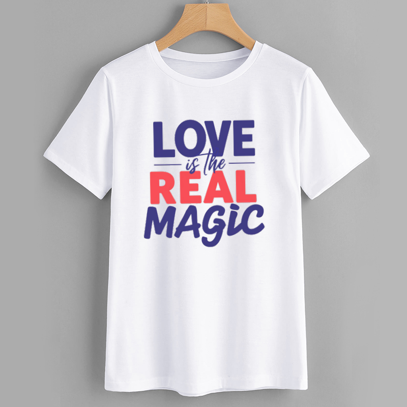 Love is the Real Magic Graphic T-Shirt