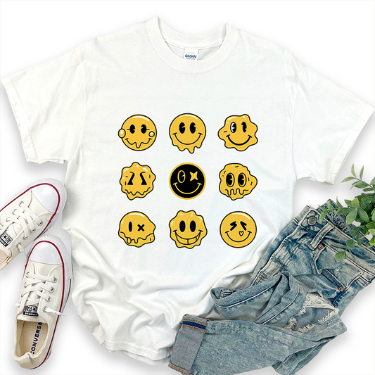 Smiley Face Forest T-Shirt