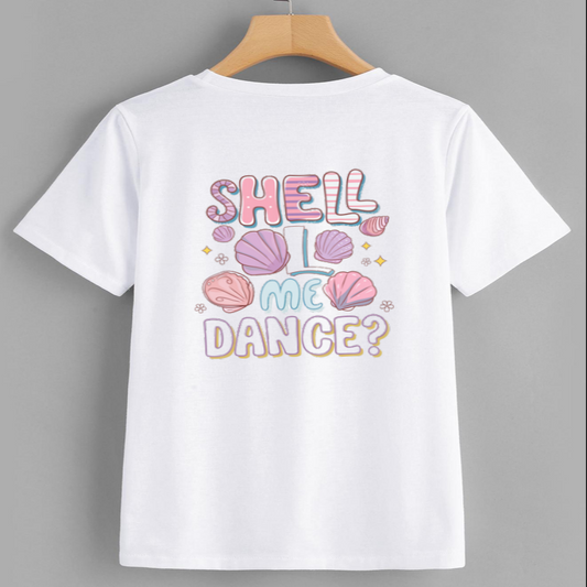 Shell I Dance Graphic Tee - Fun Summer Shirt