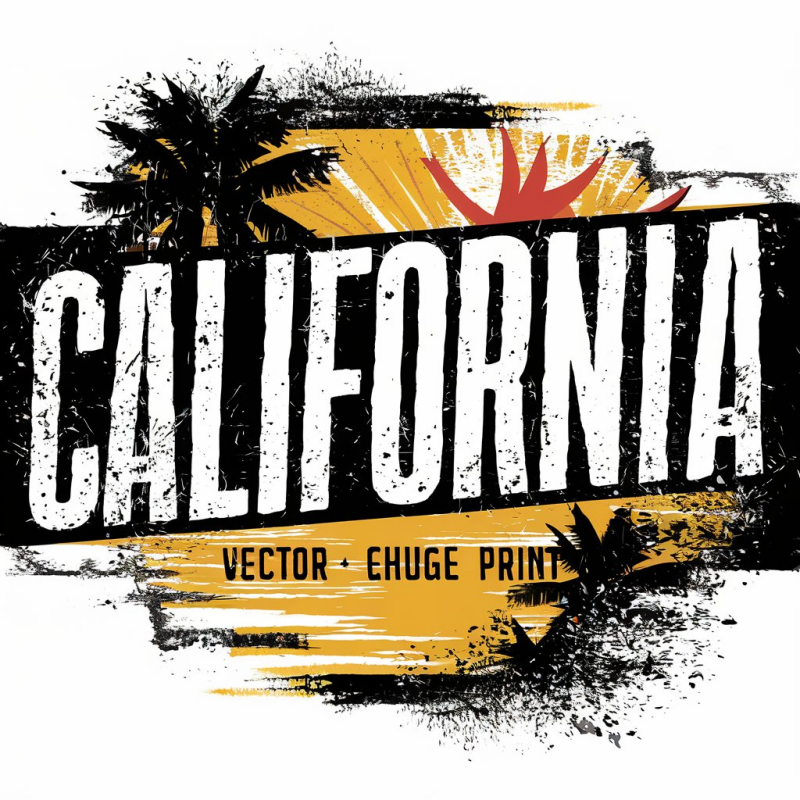 California Vintage Graphic T-Shirt