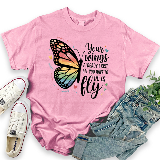 Butterfly Pattern Top