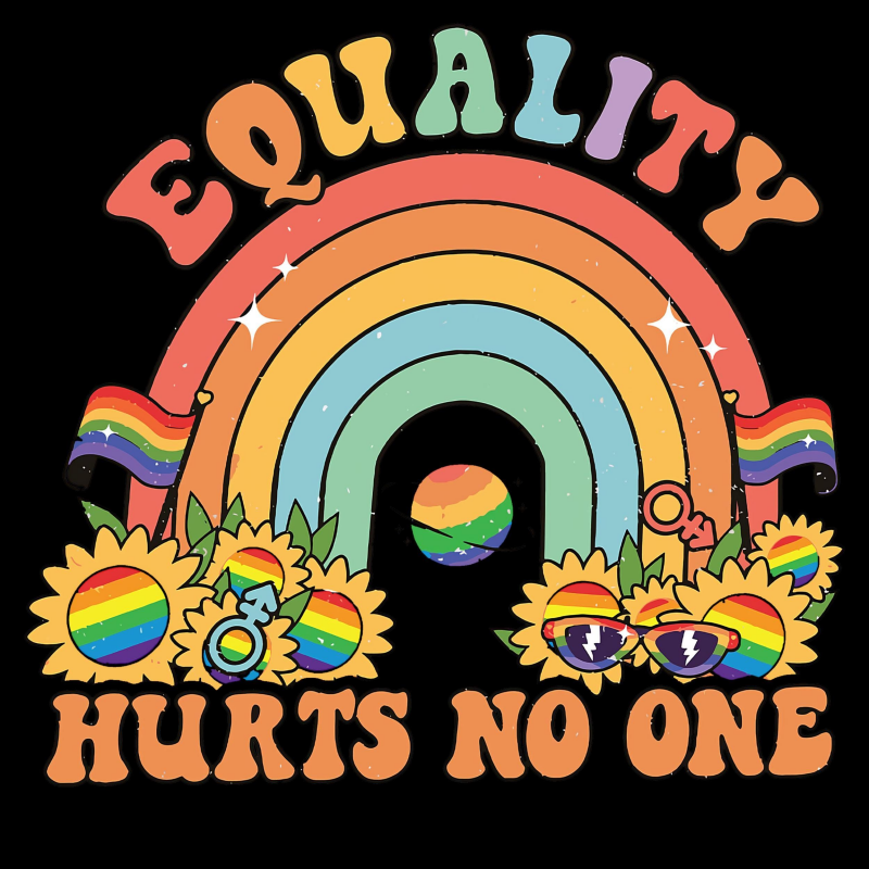 Rainbow Equality Graphic T-Shirt