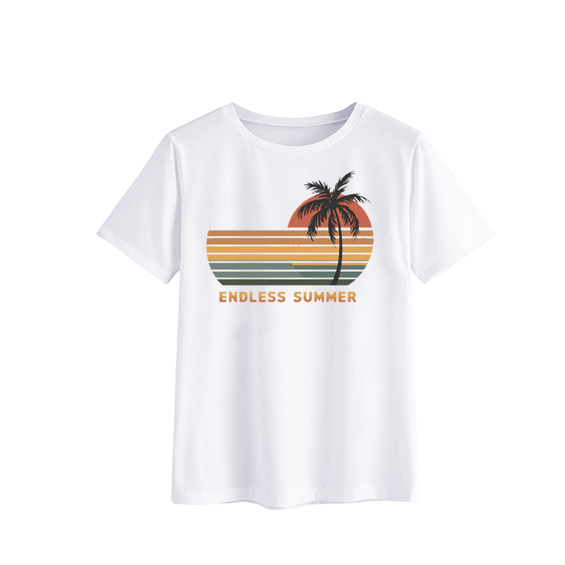 Endless Summer Palm Tree Graphic T-Shirt
