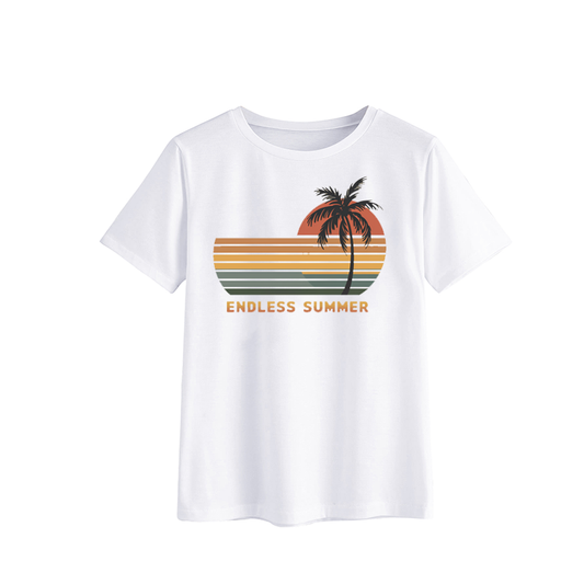 Endless Summer Palm Tree Graphic T-Shirt