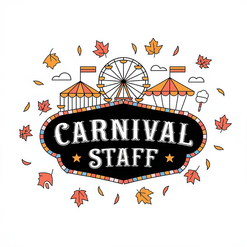 Carnival Staff Pattern T-Shirt