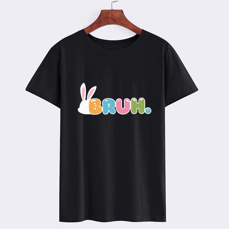BRUH Bunny Graphic T-Shirt