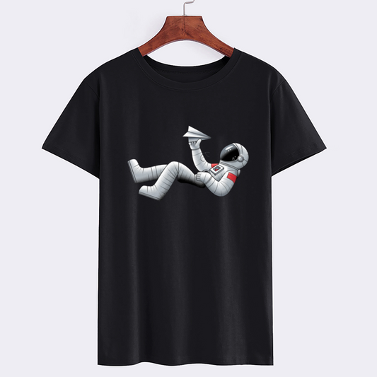 Astronaut Floating Graphic T-Shirt