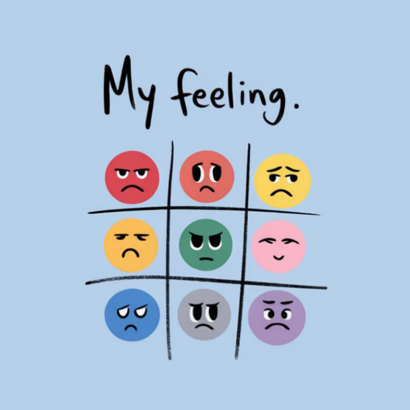 My Feeling Graphic T-Shirt - Emotions Tee for Casual Wear
