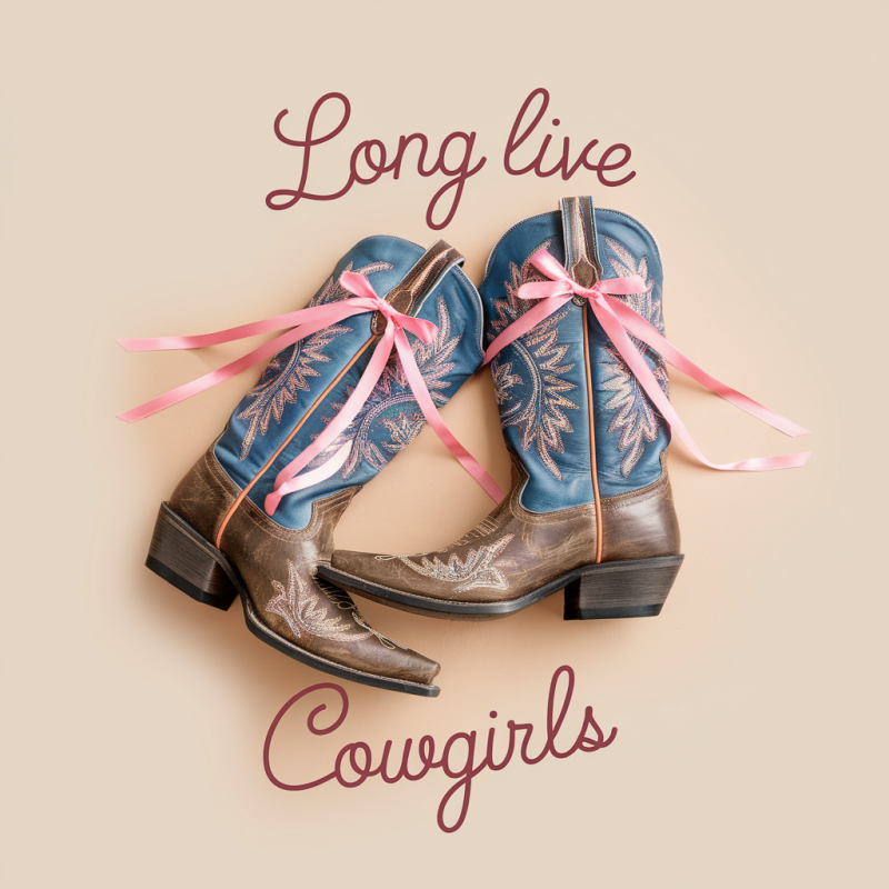 Stylish Cowboy Boots Graphic T-Shirt