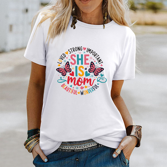 Cute MOM Pattern Top