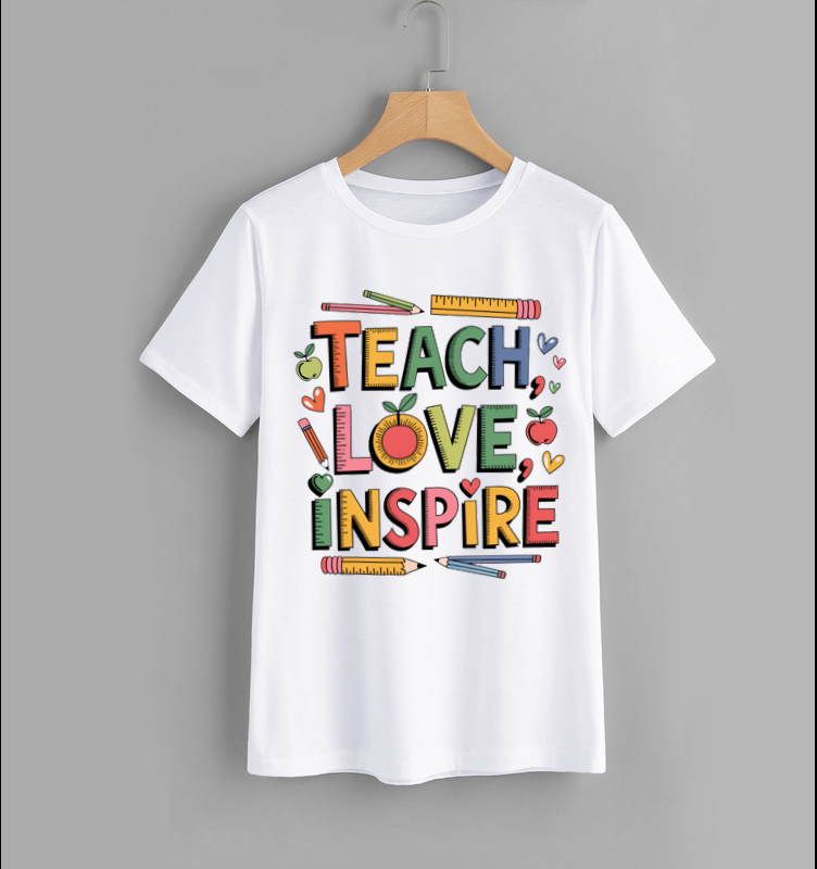 Teach Love Inspire Graphic T-Shirt