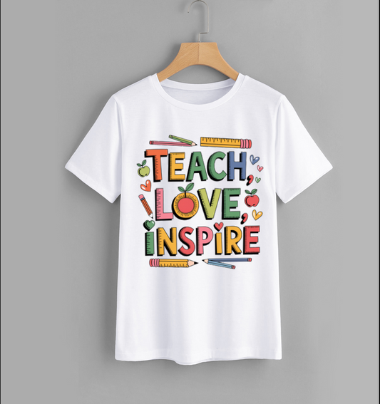 Teach Love Inspire Graphic T-Shirt