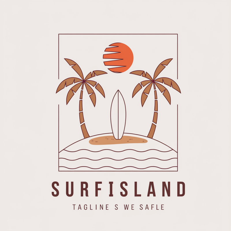 SURFISLAND Graphic T-Shirt for Beach Lovers