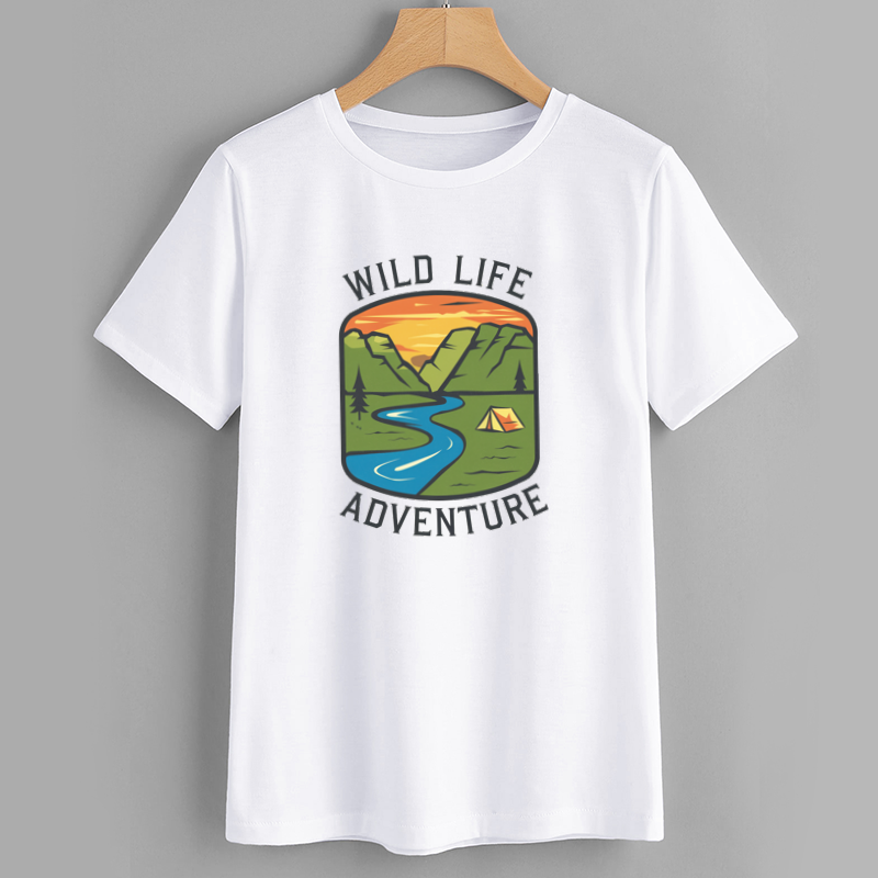 Wild Life Adventure Graphic T-Shirt