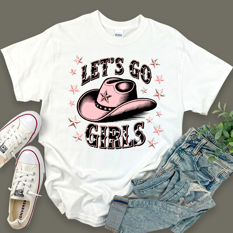 Western Cowgirl 'Let's Go Girls' T-Shirt