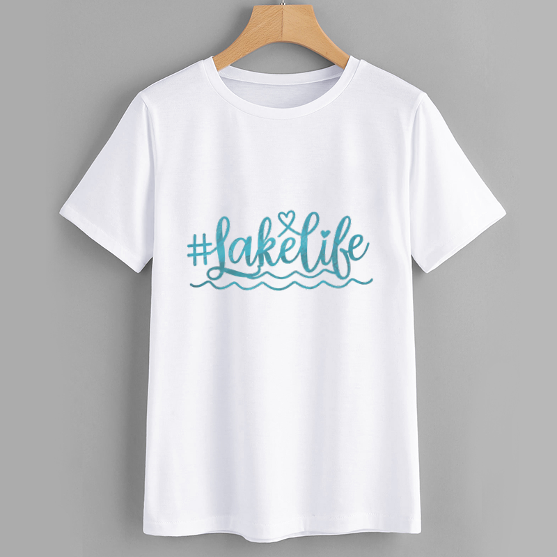 #LakeLife Graphic Tee - Summer Casual Shirt